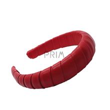 Load image into Gallery viewer, PADDED LEATHER TAPED HEADBAND
