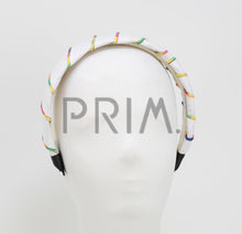 Load image into Gallery viewer, DENIM COVERED WITH MULTI EDGING HEADBAND
