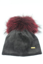 Load image into Gallery viewer, VELOUR POM POM HATS
