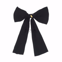 Load image into Gallery viewer, HIERLOOMS RIBBED KNOT ONE SIDED BOW CLIP
