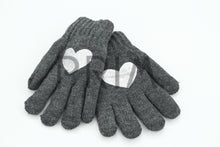 Load image into Gallery viewer, DACEE KNIT FOIL HEART GLOVES
