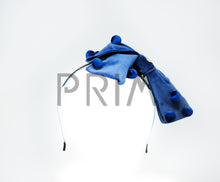 Load image into Gallery viewer, VELVET BOW WITH BUTTONS HEADBAND
