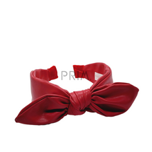 Load image into Gallery viewer, BONNY EAR LEATHER HEADBAND
