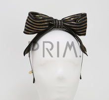 Load image into Gallery viewer, METALLIC TWO TONE BOW HEADBAND
