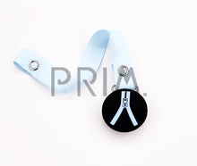 Load image into Gallery viewer, LIGHT BLUE ZIPPER OVER NAVY
