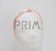 Load image into Gallery viewer, TWO TONE RIBBED KNOT BABY HEADBAND
