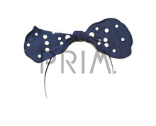 Load image into Gallery viewer, SCATTERED PEARLS BOW BABY HEADBAND
