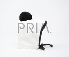 Load image into Gallery viewer, VELVET BONNET WITH POM
