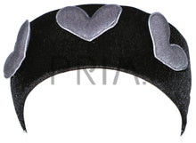 Load image into Gallery viewer, VELVET PUFFY HEARTS BAND
