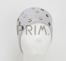 Load image into Gallery viewer, FLOWER NAILHEADS HEADWRAP
