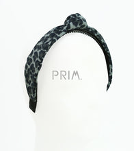 Load image into Gallery viewer, DACEE LEOPARD CORDUROY KNOT HEADBAND
