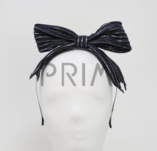 Load image into Gallery viewer, METALLIC TWO TONE BOW HEADBAND
