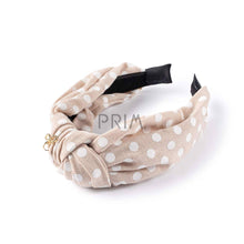 Load image into Gallery viewer, HALO POLKA DOT KNOT HEADBAND

