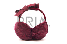 Load image into Gallery viewer, FUR EAR BOW EARMUFFS
