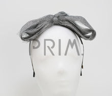 Load image into Gallery viewer, METALLIC TULLE BOW HEADBAND
