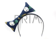 Load image into Gallery viewer, PINEAPPLE PRINT PUFFY BOW HEADBAND
