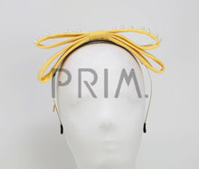 Load image into Gallery viewer, LAYERED BOW WITH PEARLS HEADBAND

