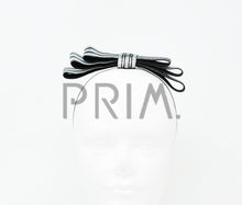 Load image into Gallery viewer, METALLIC DOUBLE BOW BABY HEADBAND
