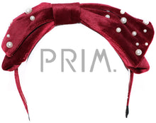 Load image into Gallery viewer, VELVET BOWS HEADBAND
