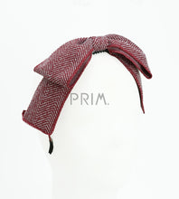 Load image into Gallery viewer, DACEE CHECKERED BOW HEADBAND
