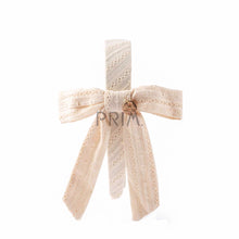 Load image into Gallery viewer, HALO FOREVER EYELET SIDE BOW HEADBAND
