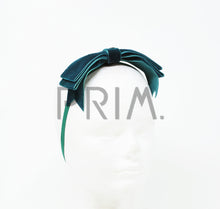Load image into Gallery viewer, FLAT VELVET BOW BABY HEADBAND
