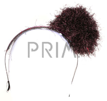 Load image into Gallery viewer, SHREDDED KNIT EYE POM-POM HEADBAND
