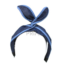Load image into Gallery viewer, DENIM COVERED TIE TWIST
