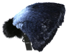 Load image into Gallery viewer, RABBIT FUT BEANIE POM POM
