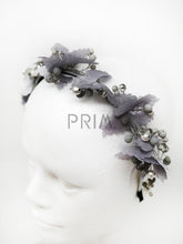 Load image into Gallery viewer, BEADED BUTTERFLY WREATH HEADBAND
