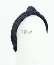 Load image into Gallery viewer, DACEE HEATHERED RIBBED KNOT HEADBAND

