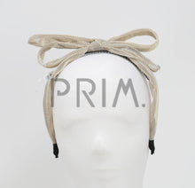 Load image into Gallery viewer, SHIMMER HORSEHAIR BOW HEADBAND
