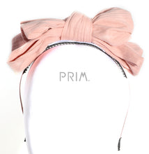 Load image into Gallery viewer, WIDE RIBBED BOW HEADBAND
