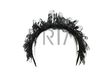 Load image into Gallery viewer, MULTI COLORED RHINESTONE LACE HEADBAND
