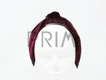 Load image into Gallery viewer, VELVET KNOT WITH METALLIC HEADBAND
