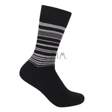 Load image into Gallery viewer, ZUBII MONO STRIPE MENS SOCK
