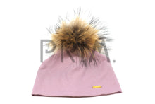 Load image into Gallery viewer, COTTON POM POM PULL ON HAT
