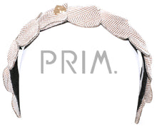 Load image into Gallery viewer, HERRINGBONE HEARTS HEADBAND
