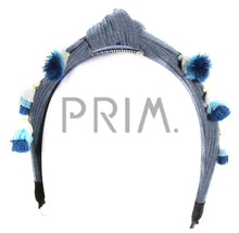 Load image into Gallery viewer, KNIT KNOT TASSEL HEADBAND
