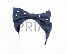 Load image into Gallery viewer, PEARL POP-UP BOW HEADAND
