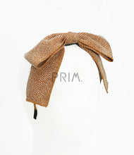 Load image into Gallery viewer, DACEE CHECKERED BOW HEADBAND

