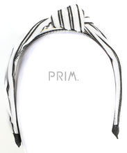 Load image into Gallery viewer, VELVET STRIPES KNOT HEADBAND
