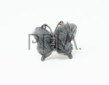 Load image into Gallery viewer, FUR BUTTERFLY CLIPS
