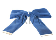 Load image into Gallery viewer, DACEE CRINKLE METAL CLAMP BOW LARGE CLIP

