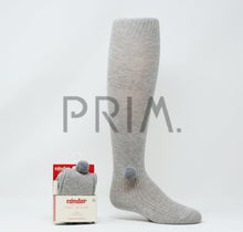 Load image into Gallery viewer, CONDOR SIDE POM POM TIGHTS
