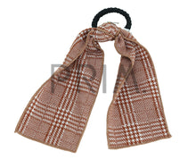 Load image into Gallery viewer, DACEE KNIT CHECKERED PONY WITH TAILS
