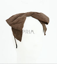 Load image into Gallery viewer, DACEE CORDUROY BOW HEADBAND
