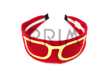 Load image into Gallery viewer, RIBBED SUNGLASSES FOIL PRINT HEADBAND
