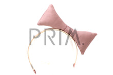 Load image into Gallery viewer, SOLID PUFFY BOW HEADBAND
