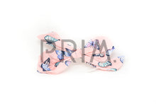 Load image into Gallery viewer, BUTTERFLY PRINT COVERED WITH TIE BOW CLIP
